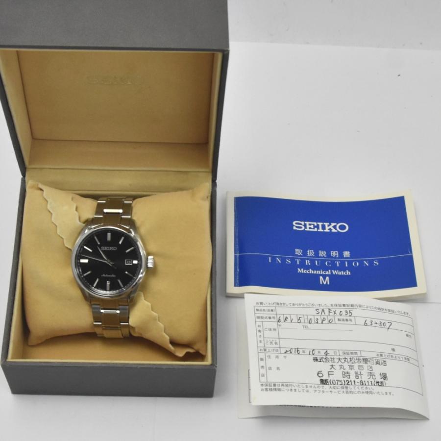 SEIKO セイコー SARX035/6R15-03P0 プレサージュ 裏スケ 自動巻き 
