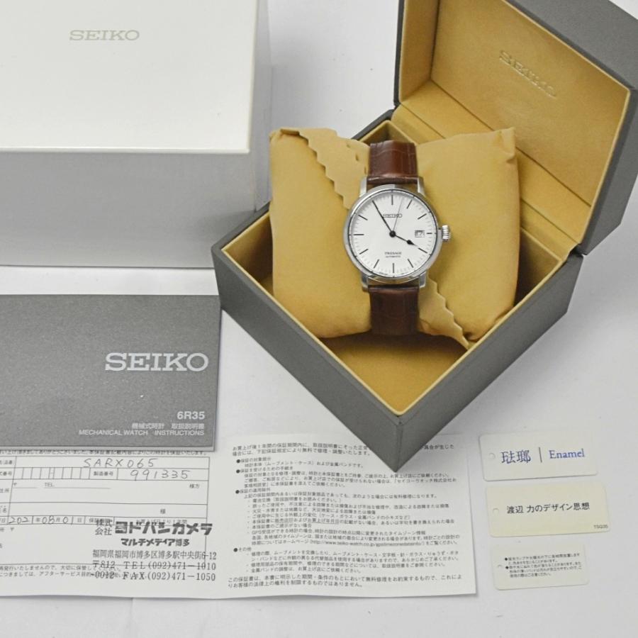 SEIKO（セイコー） 値下 SEIKO SARX065/6R35-00F0 プレサージュ 琺瑯 