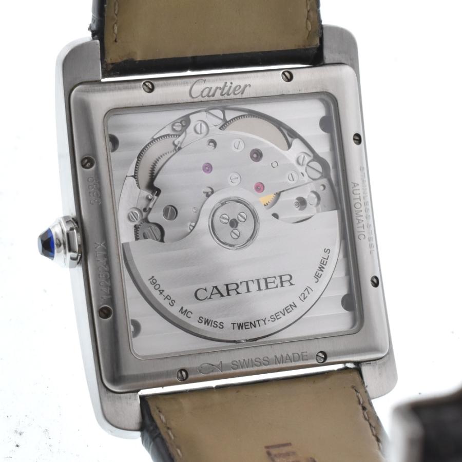 ☆良品 【CARTIER】カルティエ タンクMC LM デイト スモールセコンド