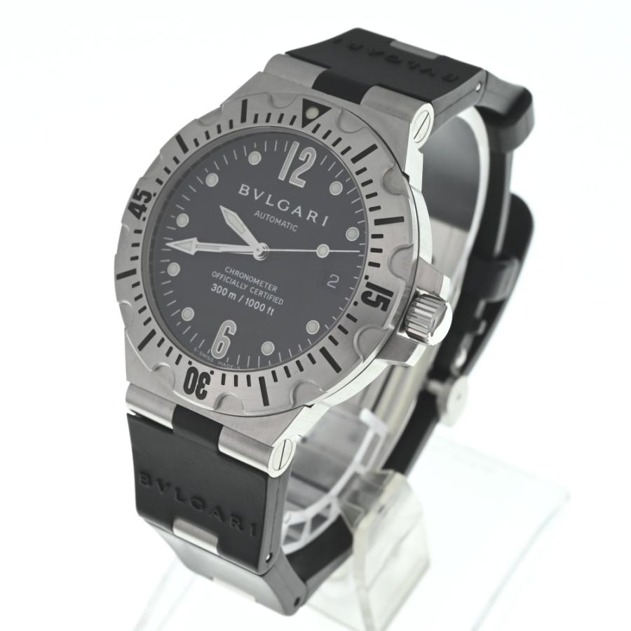 【ＯＨ済み】BVLGARI ディアゴノスクーバ SD40S BVLGARI】ブルガリ ディアゴノ スクーバ SD40S 腕時計 ステンレス