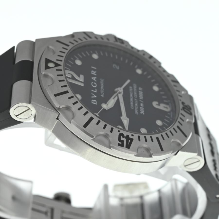 BVLGARI ブルガリ SD40S ディアゴノ スクーバ デイト 自動巻き メンズ 