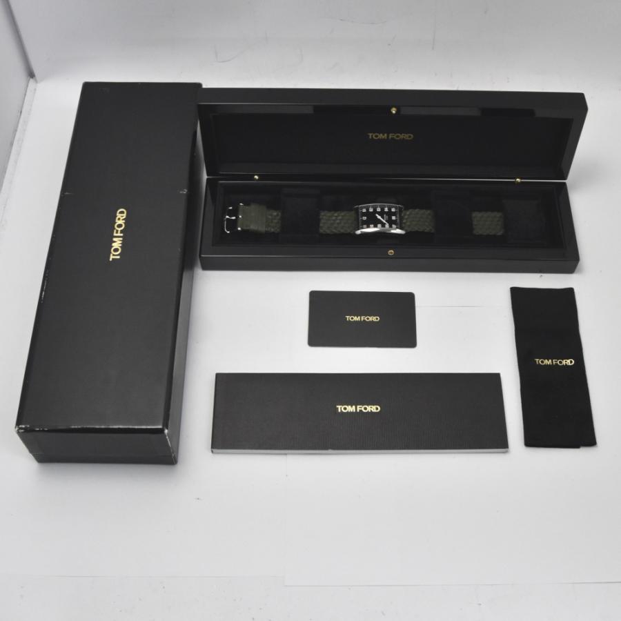 値下 トムフォード TOM FORD TFT001003 レクタンギュラー クォーツ