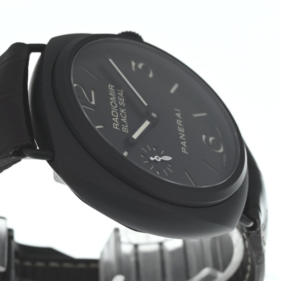 パネライ PANERAI PAM00292 ラジオミール ブラックシール 3デイズ 手巻き メンズ 美品 箱・保証書付き K#134102 : ...