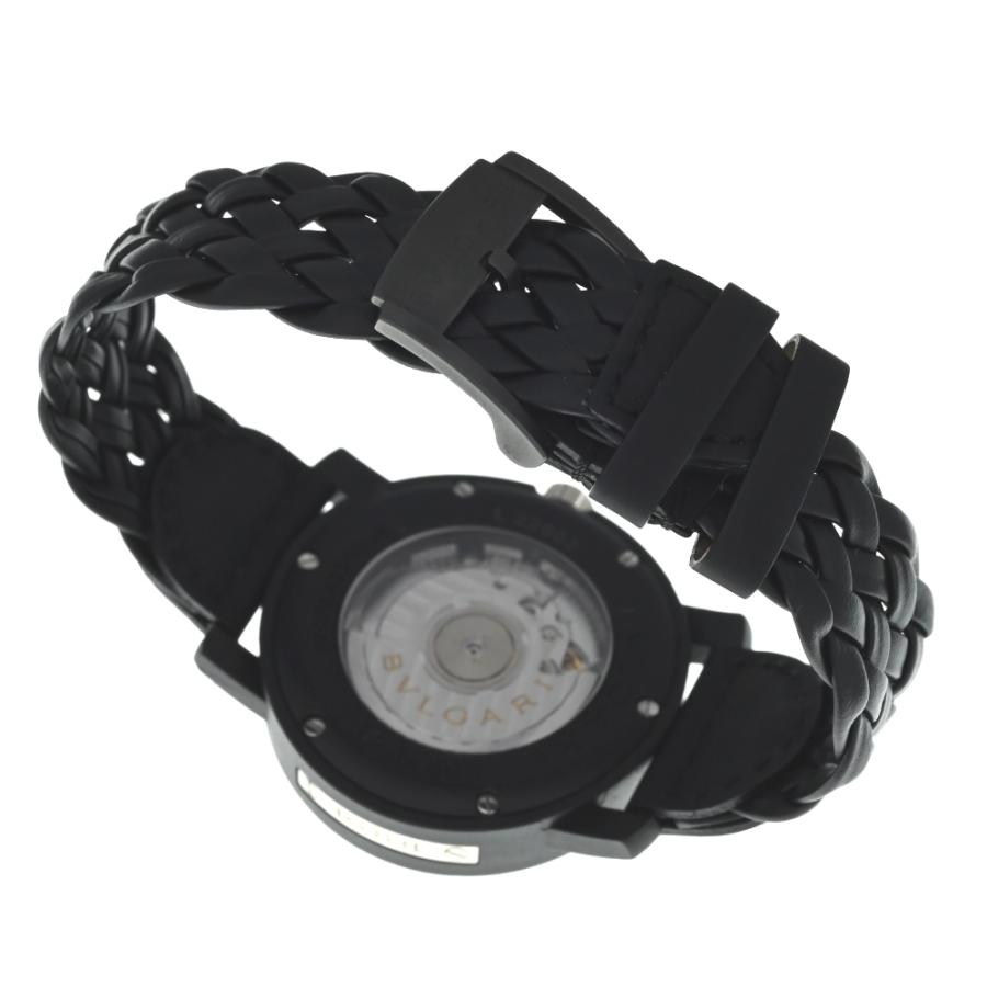 BVLGARI ブルガリ BBW40CGLD カーボンゴールド デイト 自動巻き メンズ 