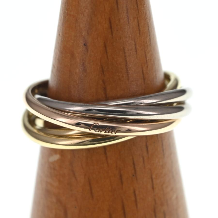 Cartier（カルティエ） トリニティ 5連リング #47 スリーカラ― サイズ