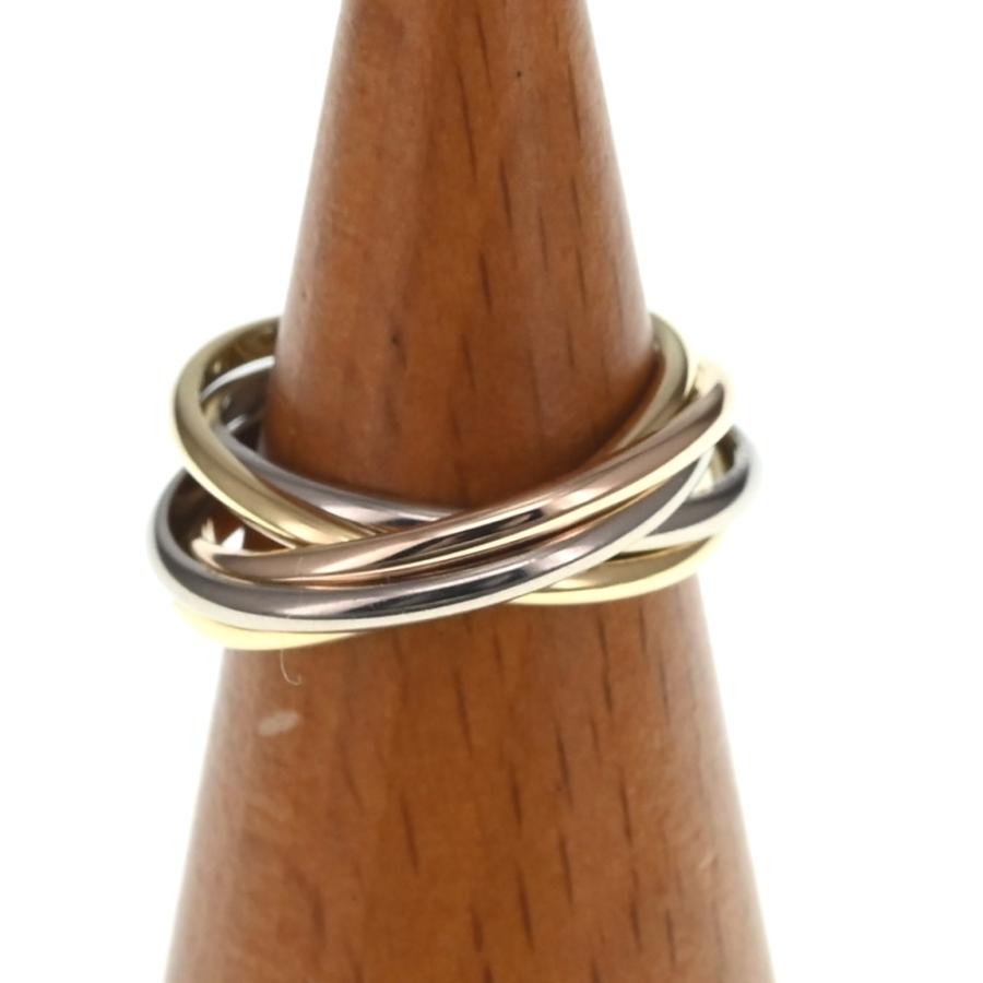 Cartier（カルティエ） トリニティ 5連リング #47 スリーカラ― サイズ