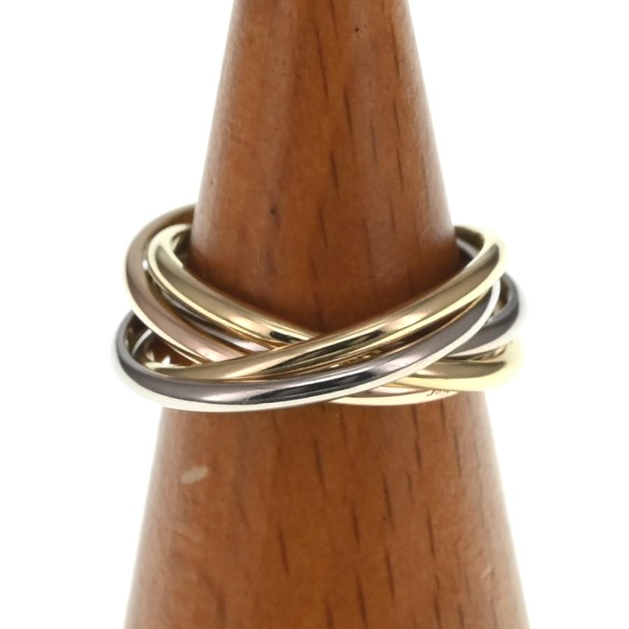 Cartier（カルティエ） トリニティ 5連リング #47 スリーカラ― サイズ