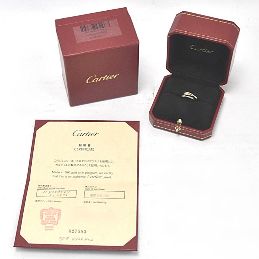 Cartier（カルティエ） トリニティ 5連リング #47 スリーカラ― サイズ