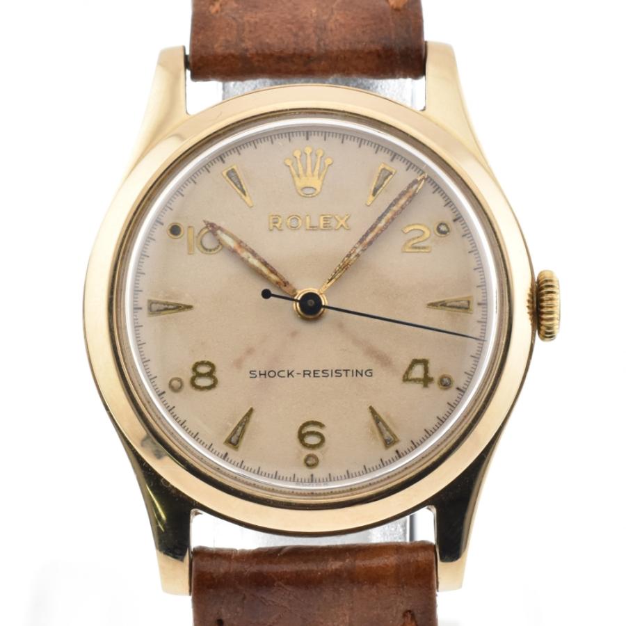 ROLEX（ロレックス） 値下 ROLEX 12325 ヴィンテージ K9YG/レザー 手