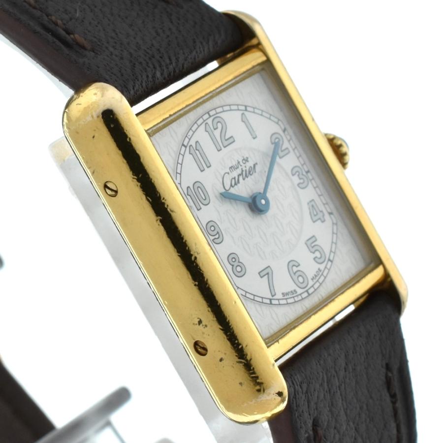Cartier（カルティエ） 値下 CARTIER 2415 マストタンク ヴェルメイユ