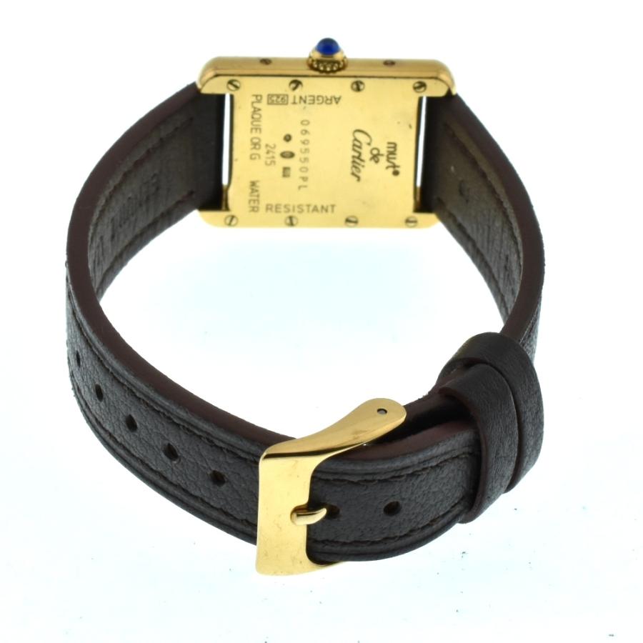 Cartier（カルティエ） 値下 CARTIER 2415 マストタンク ヴェルメイユ