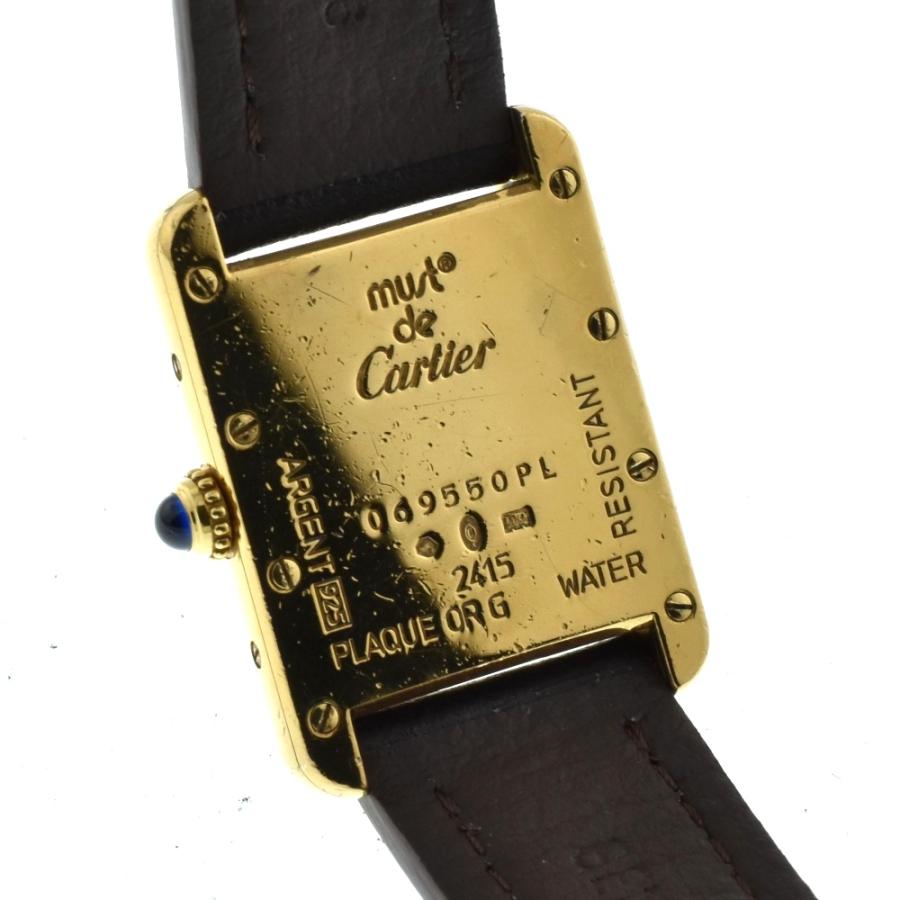 Cartier（カルティエ） 値下 CARTIER 2415 マストタンク ヴェルメイユ