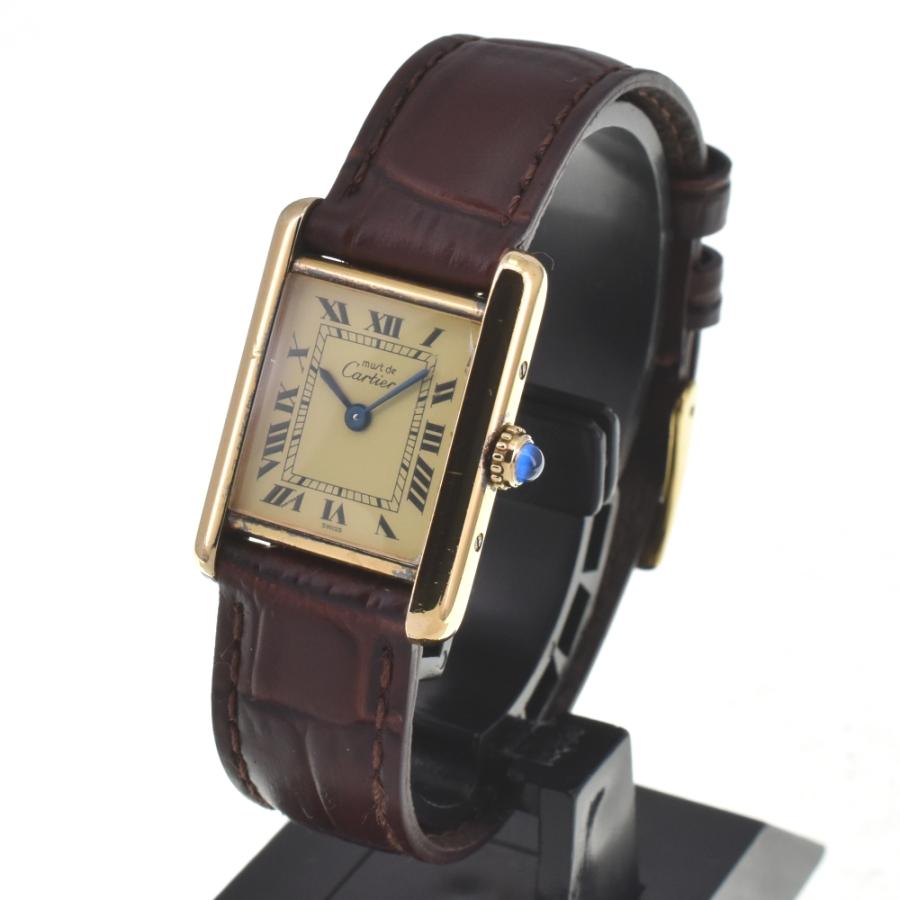 ☆CARTIER☆カルティエ マストタンクSM (ヴェルメイユ 5057001