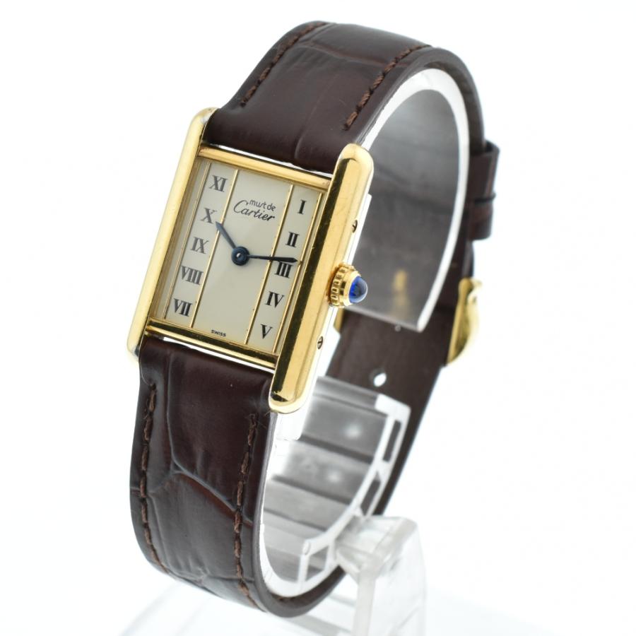 カルティエ　マストタンクSM ヴェルメイユ　Ref.5057001 カルティエ マストタンク ヴェルメイユ Ref.5057001 レディース 純正D