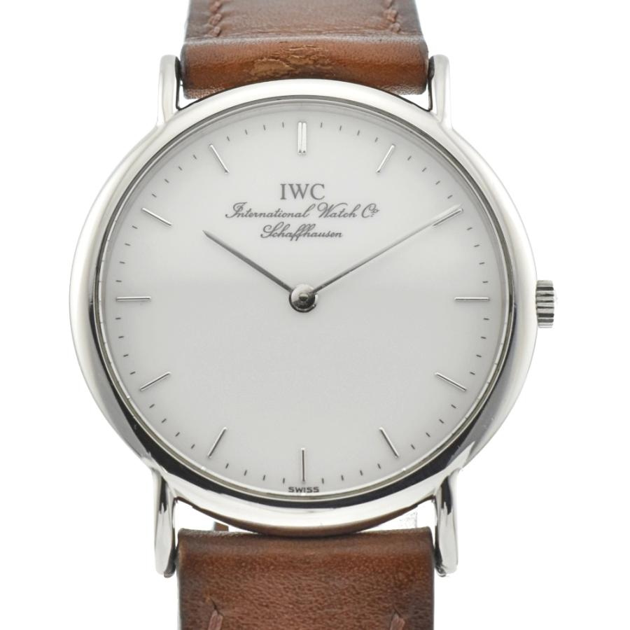 IWC IWC SCHAFFHAUSEN ポートフィノ クォーツ メンズ P#134945  