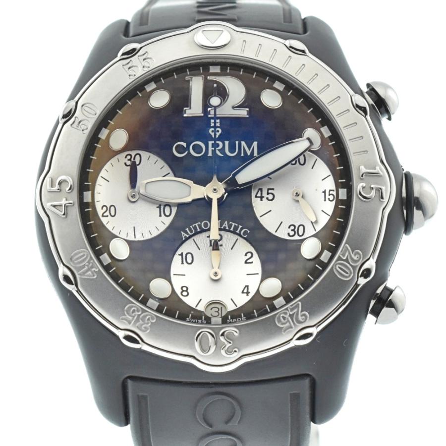 CORUM コルム 285.190.20 バブル ミッドナイト ダイバー クロノグラフ 