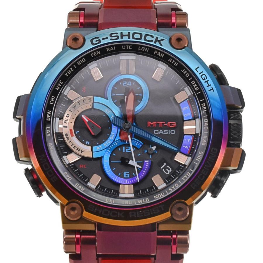 CASIO カシオ MTG-B1000VL-4AJR G-SHOCK MT-G 火山雷 CORE JEWELS コラボ ソーラー電波 メンズ ...