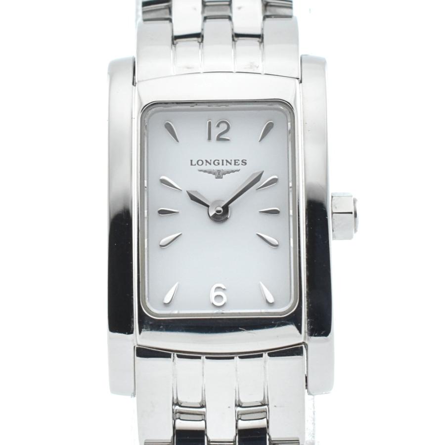 LONGINES 腕時計 スクエア L5.158.4 LONGINES ロンジン L5.158.4 ドルチェビータ クォーツ レディース 良品