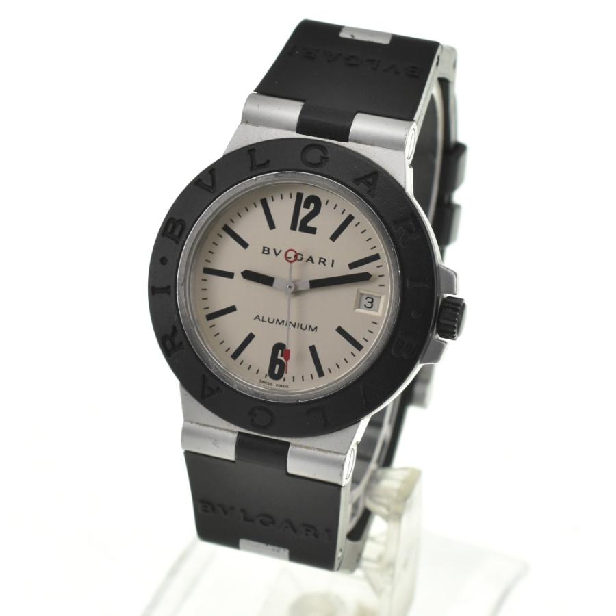 BVLGARI（ブルガリ） 値下 BVLGARI AL38A アルミニウム デイト 自動