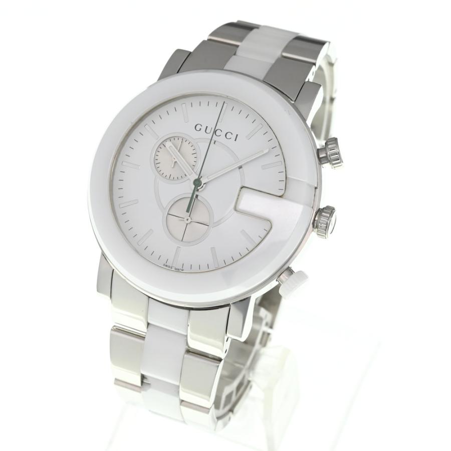グッチ GUCCI（グッチ） GUCCI YA101346/101M Gフェイス クロノグラフ SS