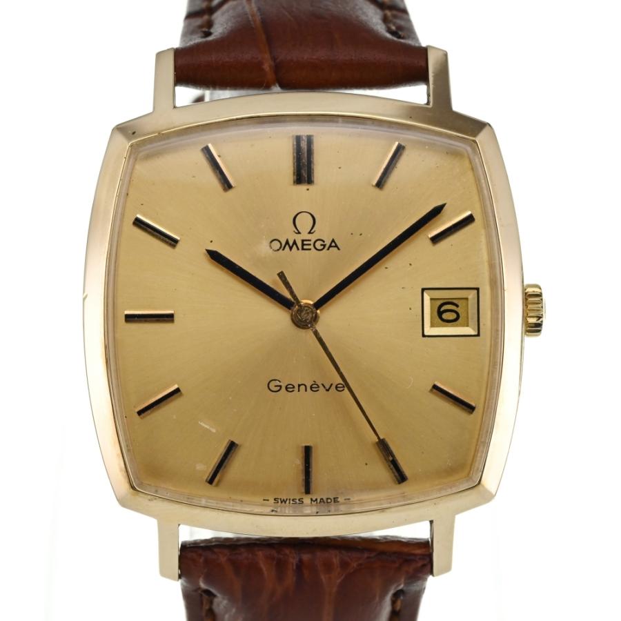 OMEGA オメガ ジュネーブ 132.0052 /手巻き ヴィンテージ OMEGA（オメガ） OMEGA 132.0052 ヴィンテージ ジュネーブ デイト Cal