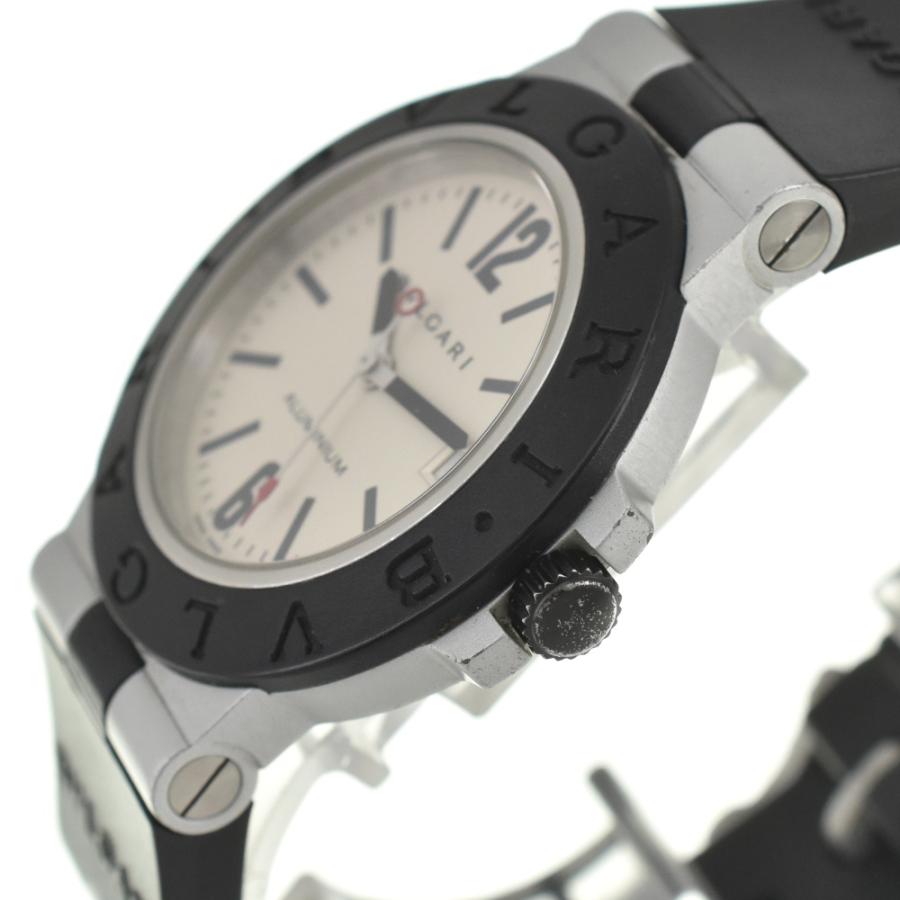 BVLGARI（ブルガリ） 値下 BVLGARI AL38A アルミニウム デイト 自動
