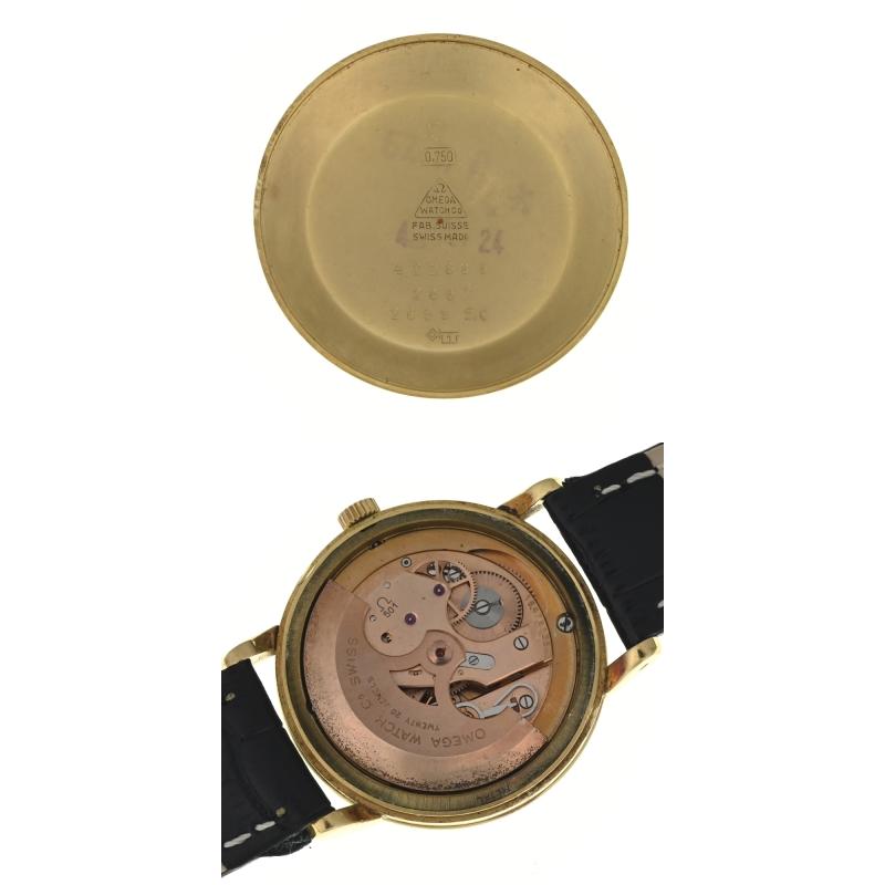 OMEGA（オメガ） 値下 OMEGA 2897 2898 SC ヴィンテージ K18YG/レザー