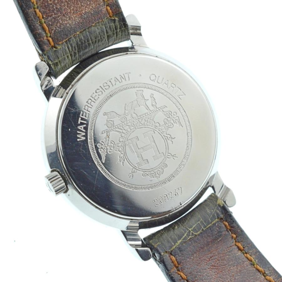 HERMES（エルメス） セリエ SS/GP/レザー クォーツ レディース 箱