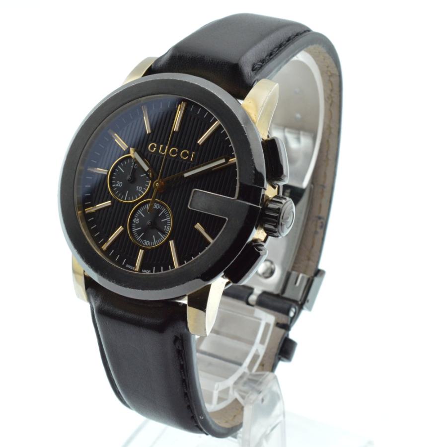 GUCCI（グッチ） 値下 GUCCI 101.2/YA101203 Gクロノ クロノグラフ