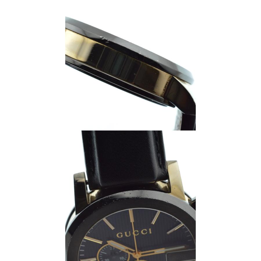 GUCCI（グッチ） 値下 GUCCI 101.2/YA101203 Gクロノ クロノグラフ
