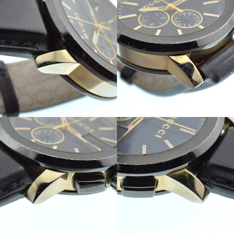 GUCCI（グッチ） 値下 GUCCI 101.2/YA101203 Gクロノ クロノグラフ