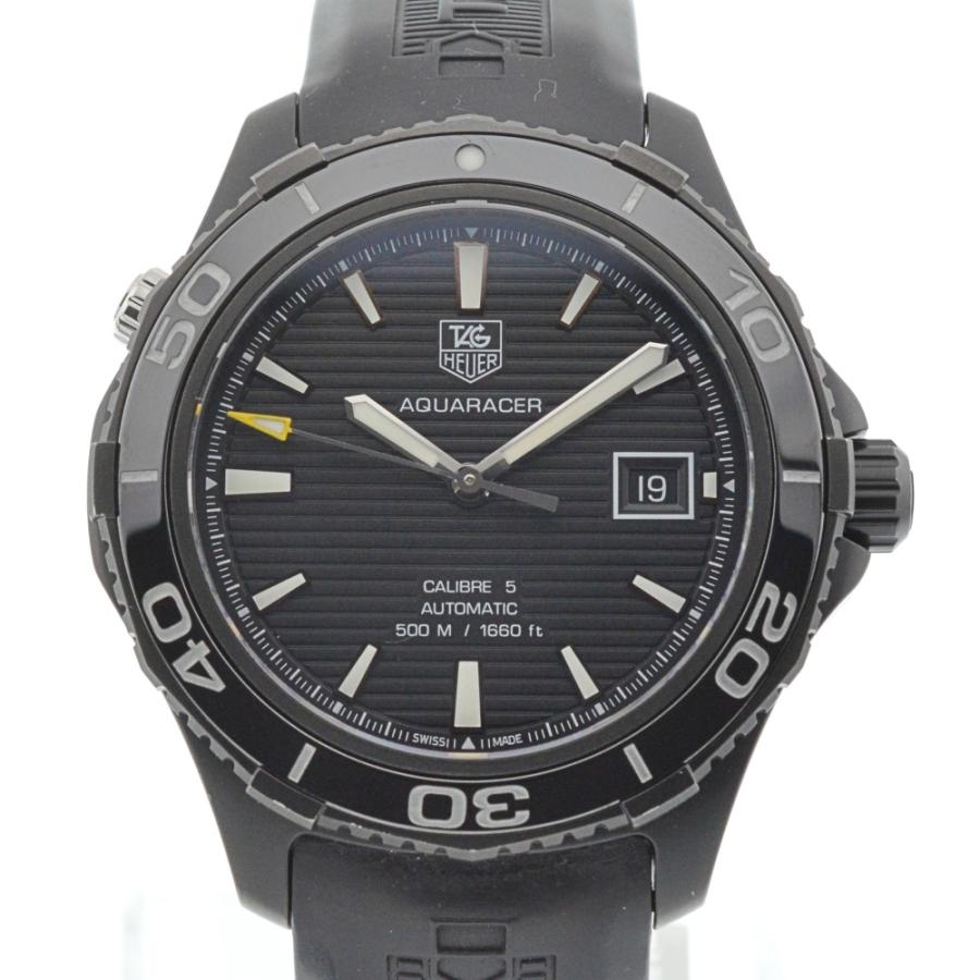 TAG HEUER タグホイヤー WAK2180 アクアレーサー 500m キャリバー5 自動巻き メンズ J#137045 ...