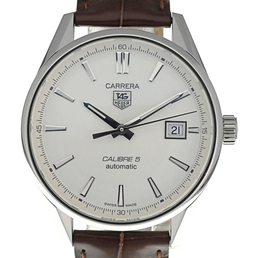タグホイヤー TAG HEUER WAR211B.FC6181 カレラ キャリバー5 デイト 自動巻き メンズ 美品 箱・保証書付き K ...