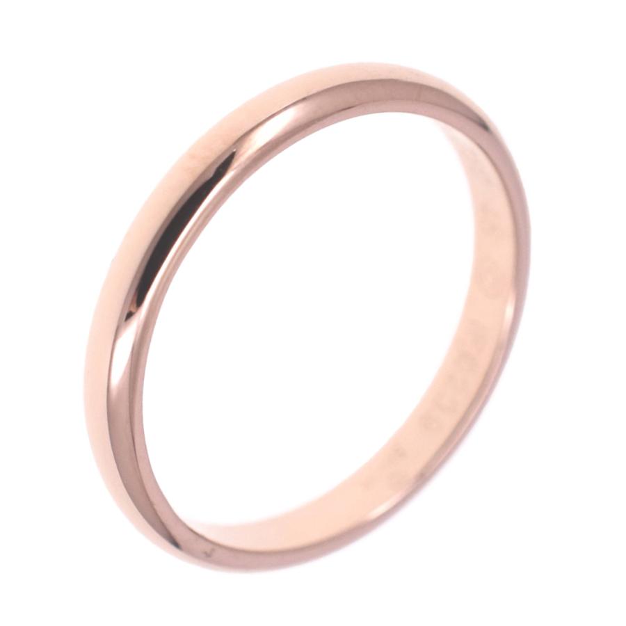 カルティエ CARTIER バンド リング サイズ48/JP8 K18PG Cartier（カルティエ） バンド リング サイズ48/JP8 K18PG レディース