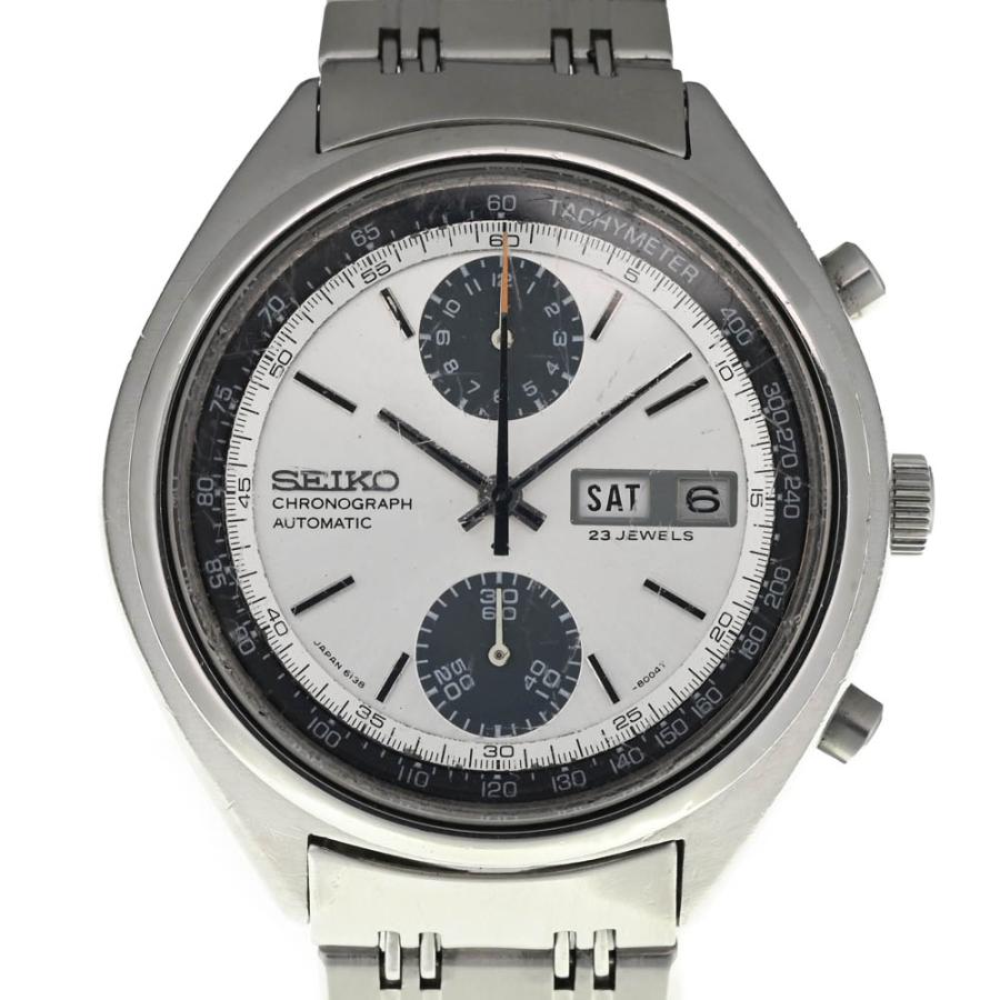 SEIKO（セイコー） 値下 SEIKO 6138-8001 ベビーパンダ クロノグラフ