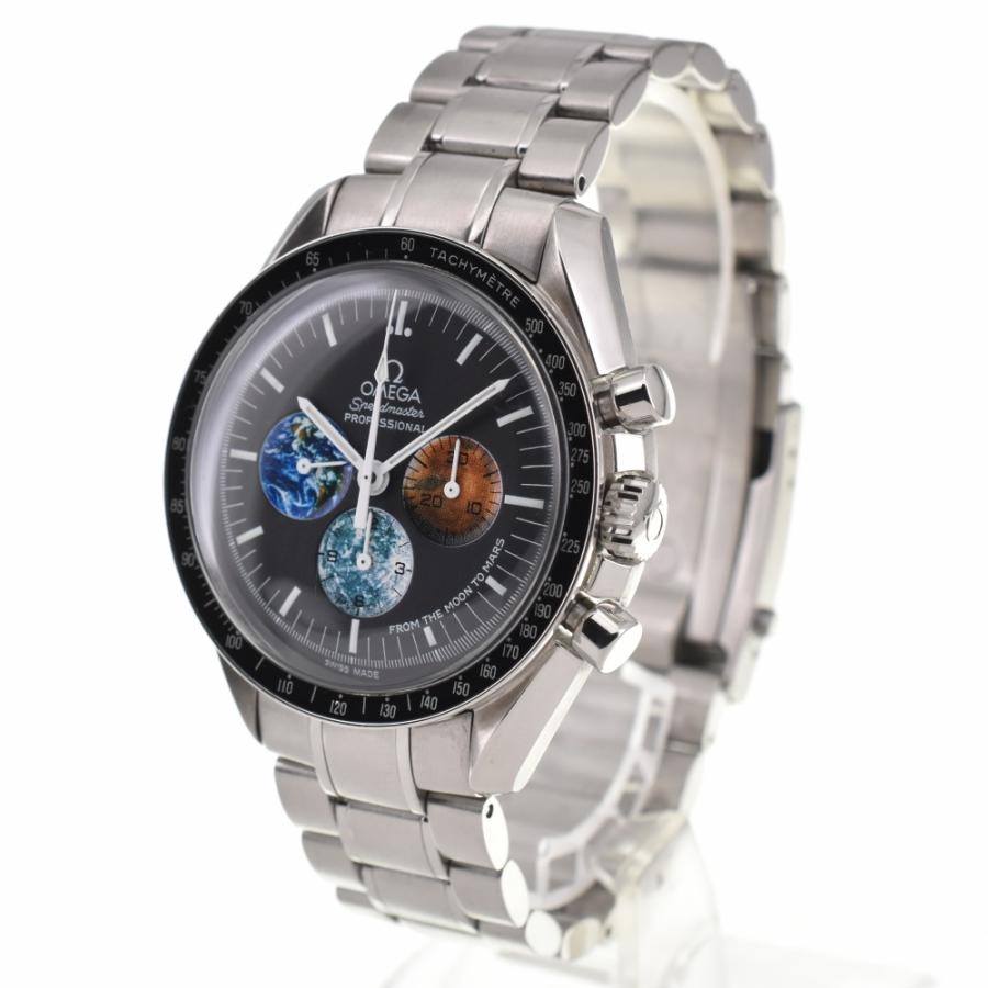 値下 オメガ OMEGA 3577.50 スピードマスター フロム ザ ムーン トゥ マーズ 手巻き メンズ 美品 箱・保証書付き N#137666 | OMEGA | 01