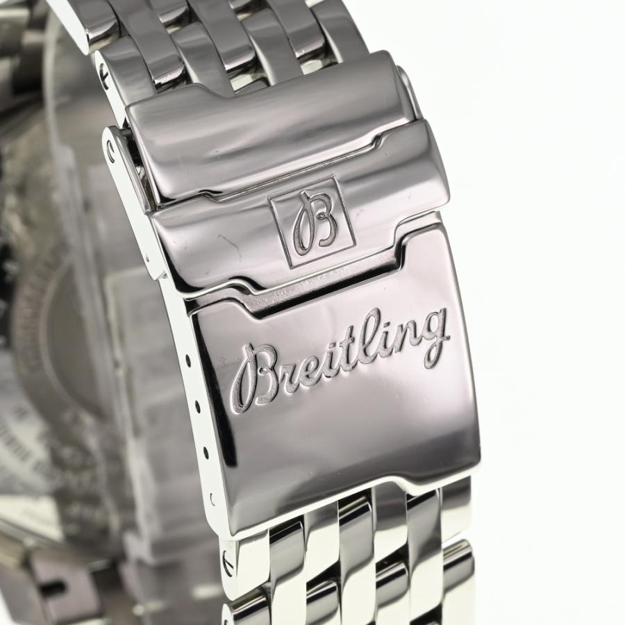 ブライトリング BREITLING A2432212-B726 ナビタイマー ワールド クロノグラフ デイト GMT 自動巻き メンズ 良品 ...