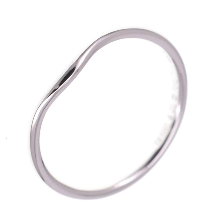 TIFFANY&Co.（ティファニー） カーブド バンドリング サイズ55/JP15 