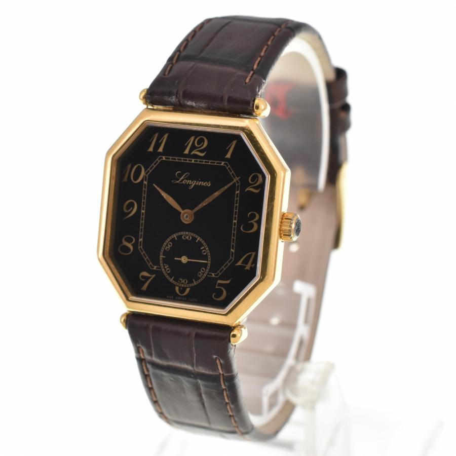 LONGINES（ロンジン） オクタゴン スモールセコンド 手巻き レディース