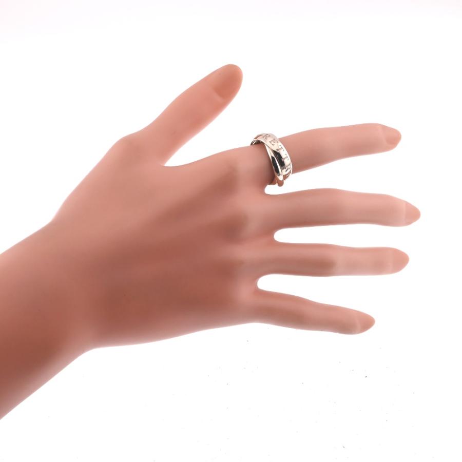 Cartier（カルティエ） トリニティ アモーレ 3連リング サイズ51/JP11