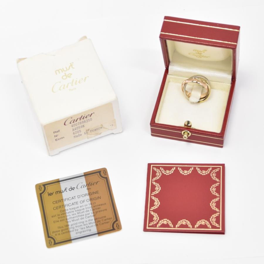 ★箱、保証書あり★Cartier トリニティリング廃盤XS 50 ☆箱、保証書あり☆Cartier トリニティリング廃盤XS 50 - メルカリ