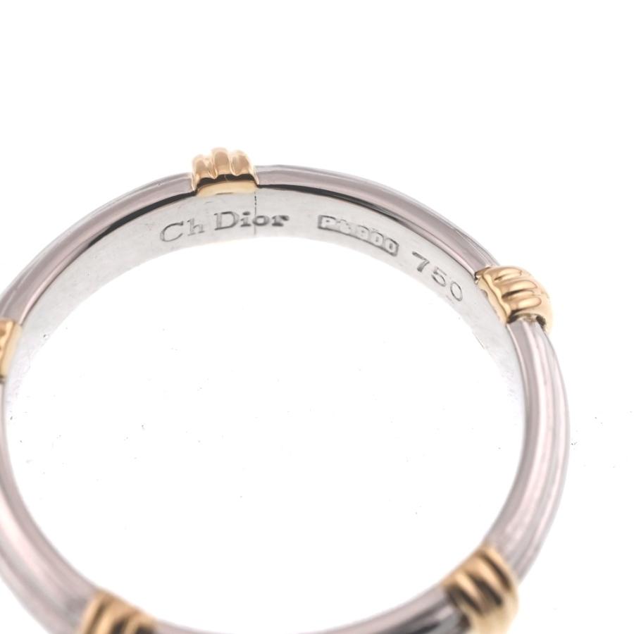 ディオール Dior リング サイズ50/JP10 Pt900/K18YG レディース S