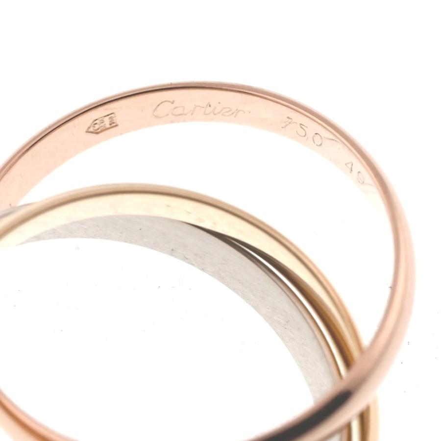 カルティエ　トリニティリング　サイズ49 Cartier カルティエ トリニティリング K18 3連リング サイズ49
