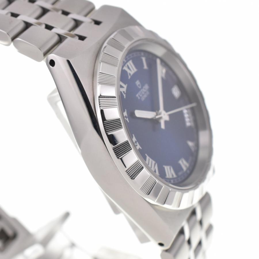 中古 チューダー / チュードル TUDOR 28400 ブルー ユニセックス 腕時計 中古)TUDOR チューダー ロイヤル ロイヤル 34mm 28400-0006 ブルー