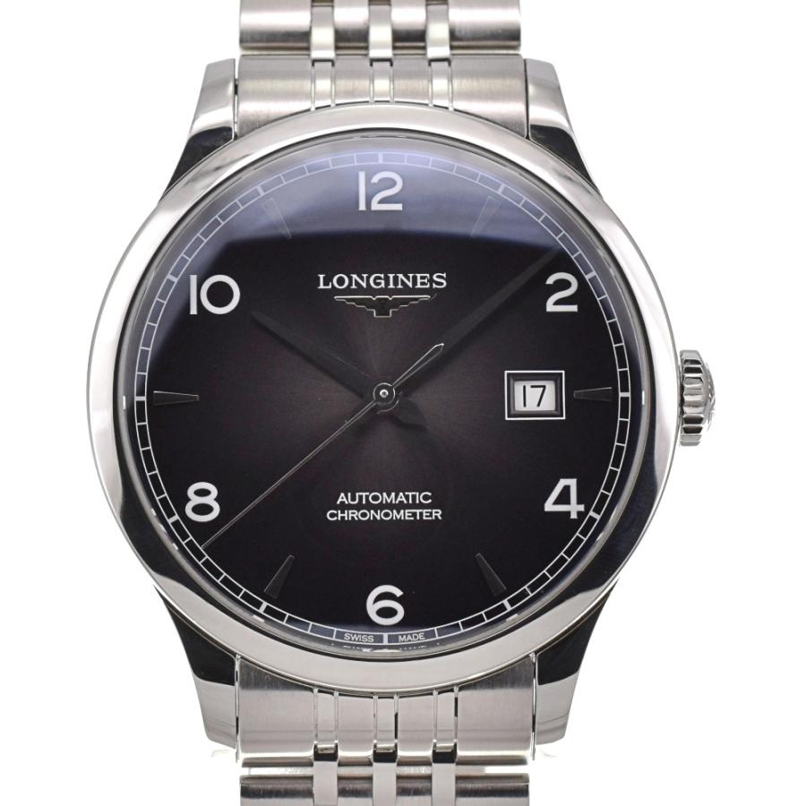 美品】ロンジン自動巻きフラッグシップ裏スケメンズデイト