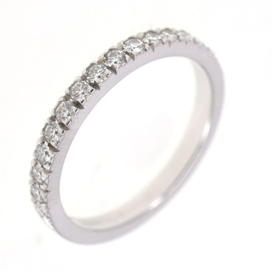 TIFFANY&Co.（ティファニー） バンドリング サイズ47/JP7 Pt950 ダイヤモンド レディース S#138600 ...