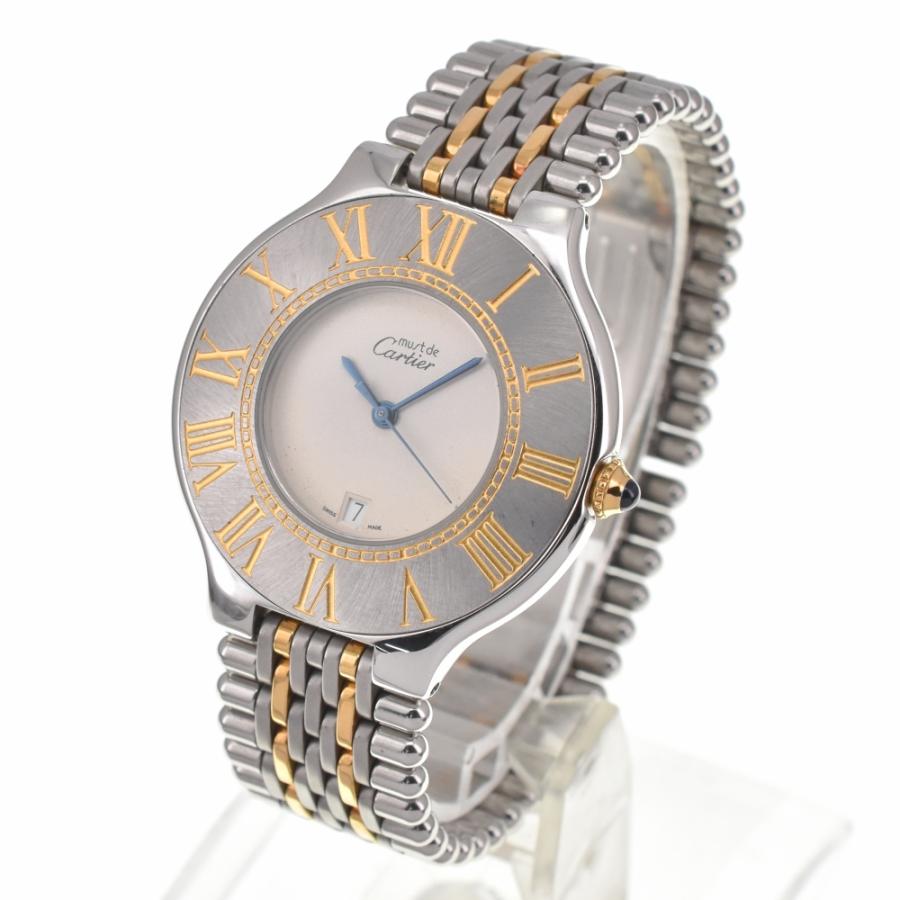カルティエ CARTIER 126000P マスト21 XLサイズ 35MM Cartier カルティエ CARTIER 126000P マスト21 XLサイズ SS/GP