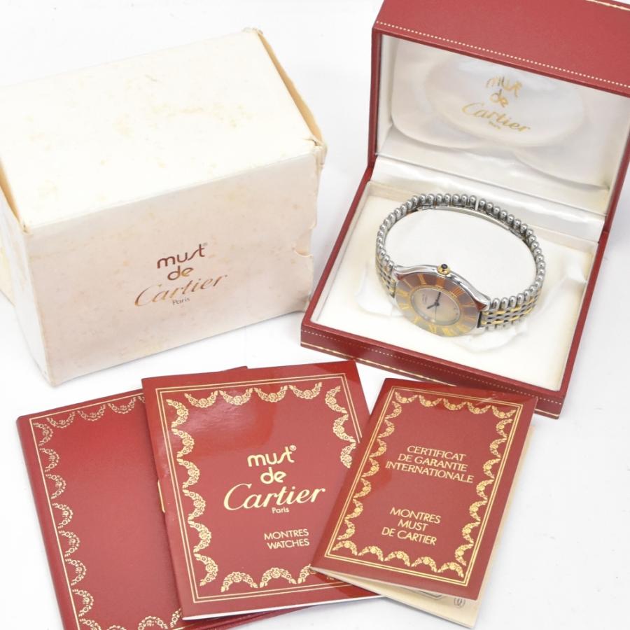Cartier カルティエ CARTIER 126000P マスト21 XLサイズ SS/GP