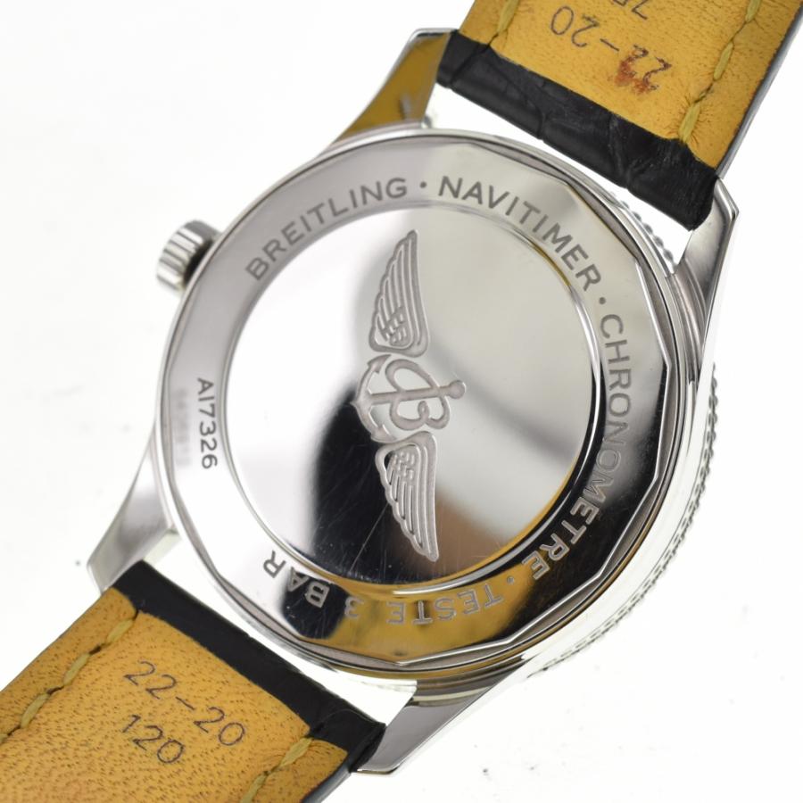 ブライトリング（BREITLING） BREITLING A17326 ナビタイマー41 デイト