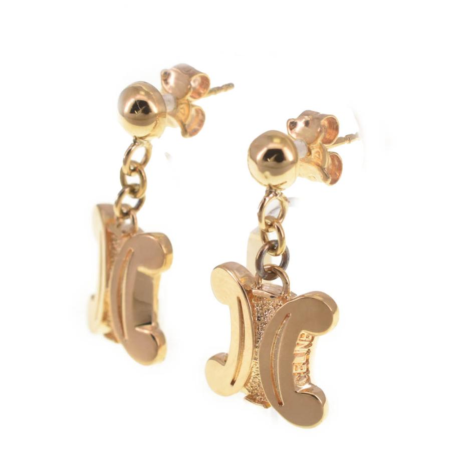 CELINE セリーヌ ピアス K18YG レディース S#139247 : aonohappa